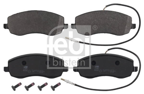 FEBI BILSTEIN Kit pastiglie freno, Freno a disco 16846