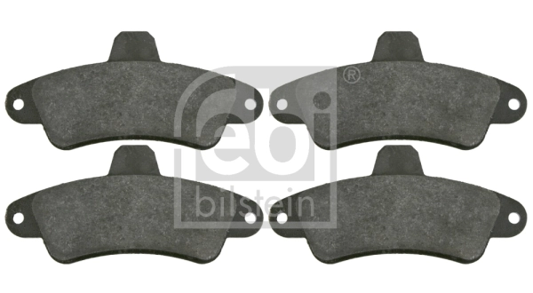 FEBI BILSTEIN Set bantalan rem, rem cakram 16393
