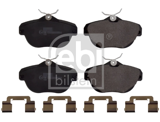 FEBI BILSTEIN Kit pastiglie freno, Freno a disco 16835
