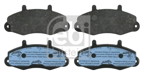 FEBI BILSTEIN Kit pastiglie freno, Freno a disco 16037