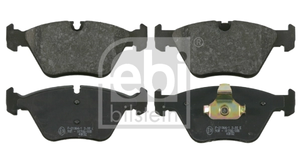 FEBI BILSTEIN Kit pastiglie freno, Freno a disco 16442