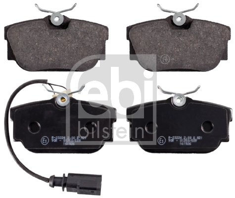 FEBI BILSTEIN Kit de plaquettes de frein, frein à disque 16412
