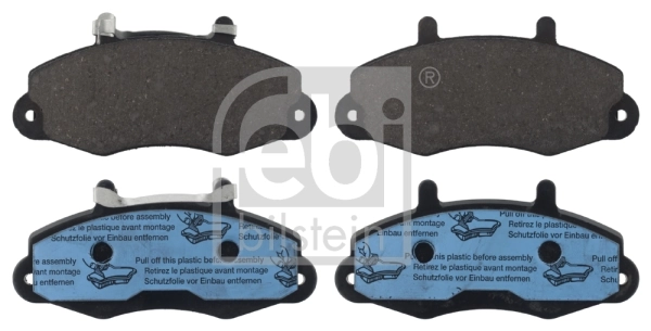 FEBI BILSTEIN Kit pastiglie freno, Freno a disco 116069