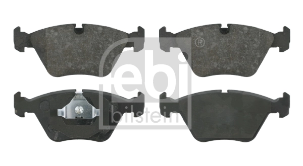 FEBI BILSTEIN Kit pastiglie freno, Freno a disco 16000