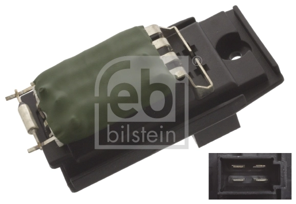 FEBI BILSTEIN Kalorifer motoru direnci 45415