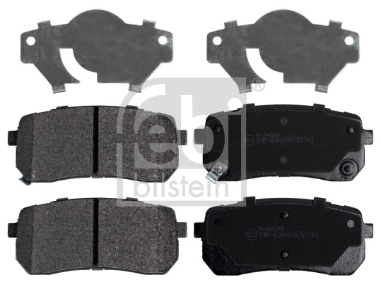 FEBI BILSTEIN Set bantalan rem, rem cakram 177077