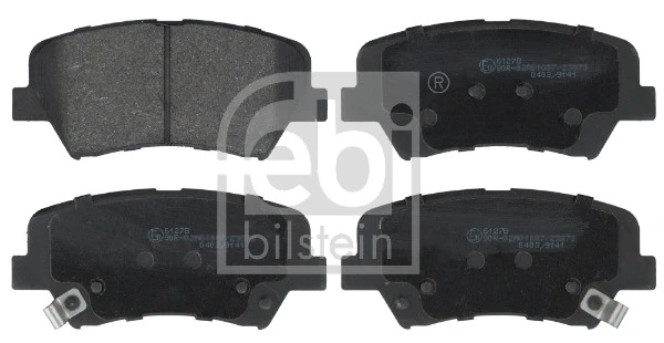 FEBI BILSTEIN Bremsbelagsatz, Scheibenbremse 116261