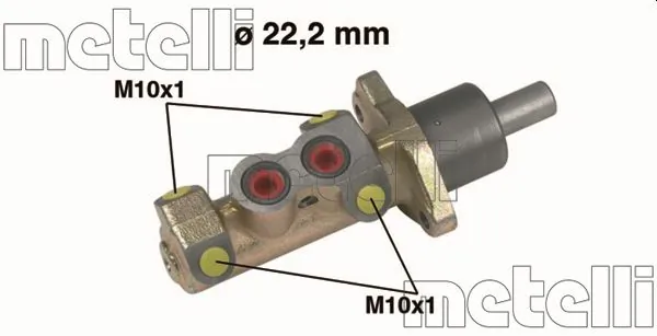 METELLI إسطوانة الكبح الرئيسية 05-0326