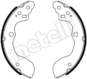 METELLI 브레이크 슈 어셈블리 53-0540
