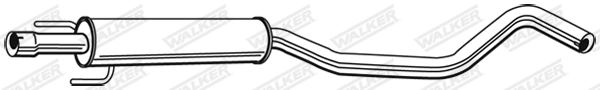 WALKER דוד השתקה אמצעי של מערכת הפליטה 23253