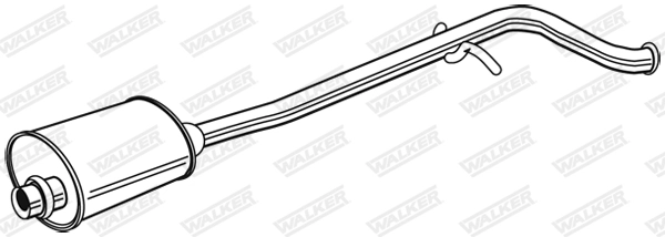 WALKER orta susturucu 22705