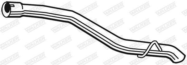 WALKER Tubo gas scarico 09243