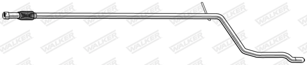 WALKER Tubo gas scarico 10676