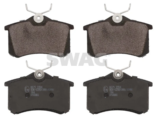 SWAG Set bantalan rem, rem cakram 30 91 6488
