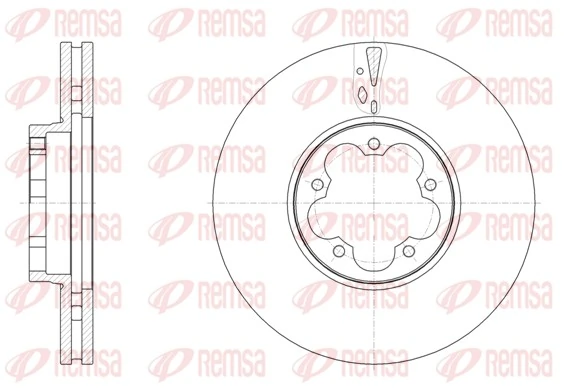 REMSA 브레이크 디스크 61568.10