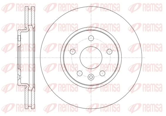 REMSA Disco freno 61313.10