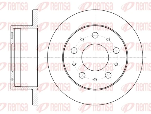 REMSA Disco freno 61056.00