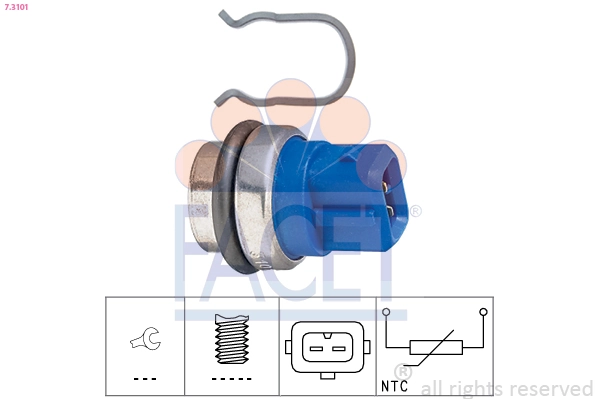 FACET Sensor, Suhu Bahan Penyejuk 7.3101