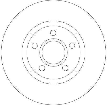TRW Bremsscheibe DF4424