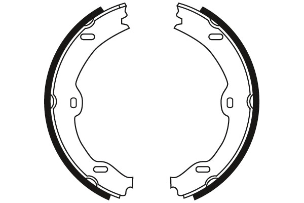 TRW Bremsbackensatz, Feststellbremse GS8721