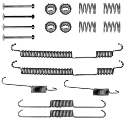 TRW Kit accessori, Ganasce freno SFK261
