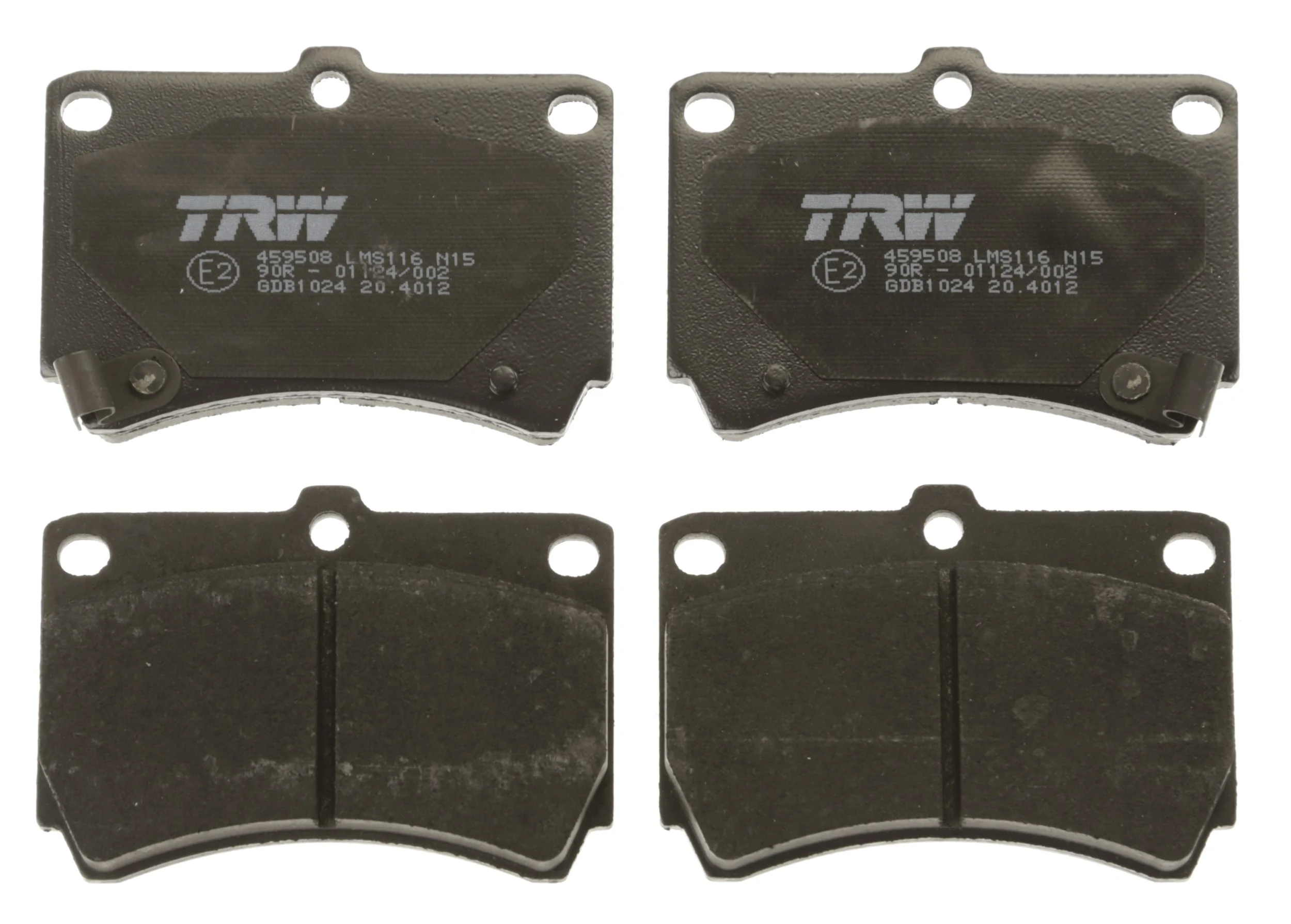 TRW Kit pastiglie freno, Freno a disco GDB1024