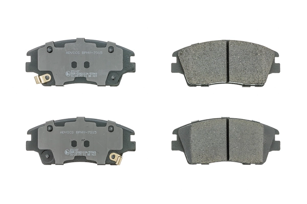 AISIN Kit de plaquettes de frein, frein à disque BPHY-7015