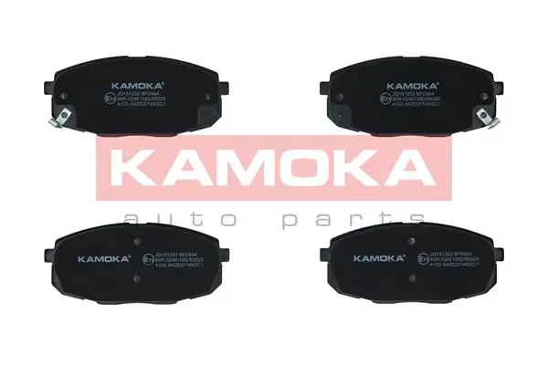 KAMOKA Bremsbelagsatz, Scheibenbremse JQ101202