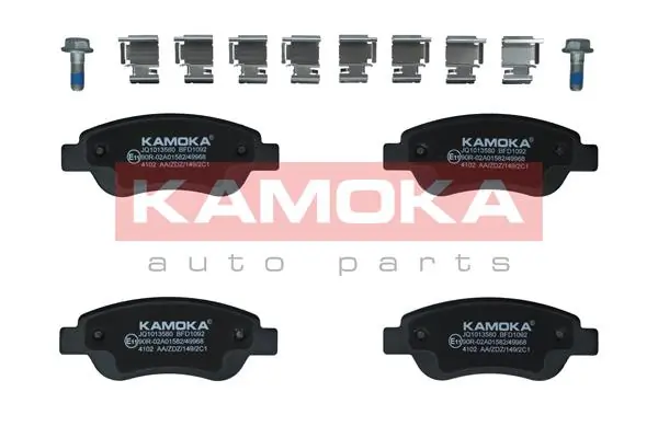 KAMOKA Kit pastiglie freno, Freno a disco JQ1013580