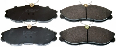 DENCKERMANN Set bantalan rem, rem cakram B111087
