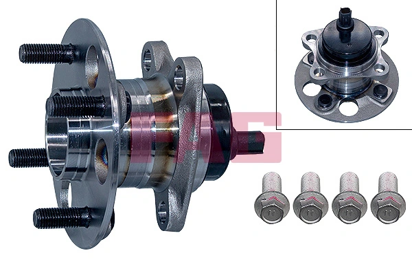 Schaeffler FAG Kit cuscinetto ruota 713 6189 90