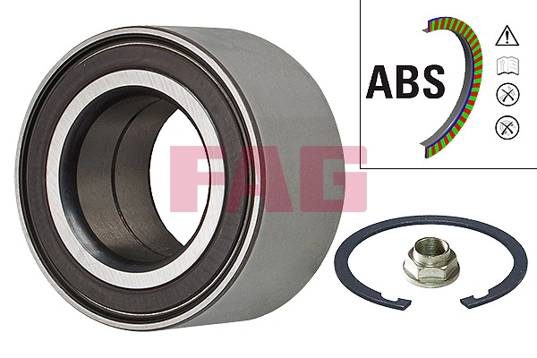 Schaeffler FAG Kit cuscinetto ruota 713 6157 30