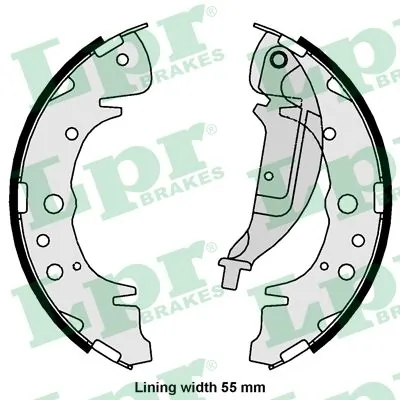 LPR Kit ganasce freno 01061