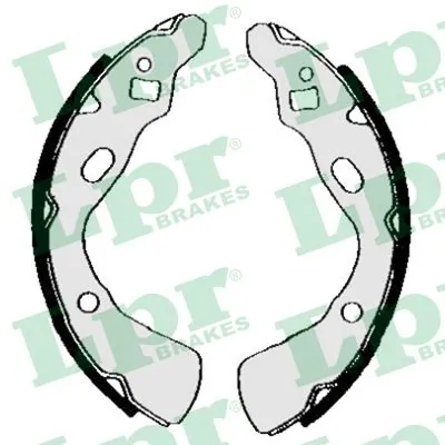 LPR Bremsbackensatz 05680