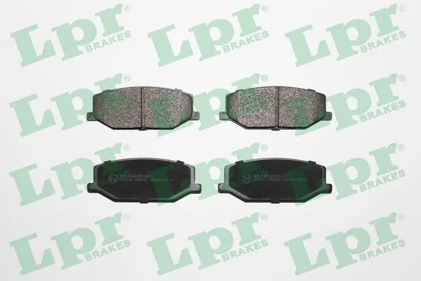LPR Kit pastiglie freno, Freno a disco 05P290
