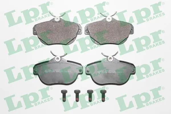 LPR Kit pastiglie freno, Freno a disco 05P1603