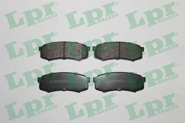 LPR Kit pastiglie freno, Freno a disco 05P749