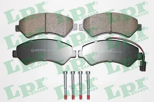 LPR Kit pastiglie freno, Freno a disco 05P1288