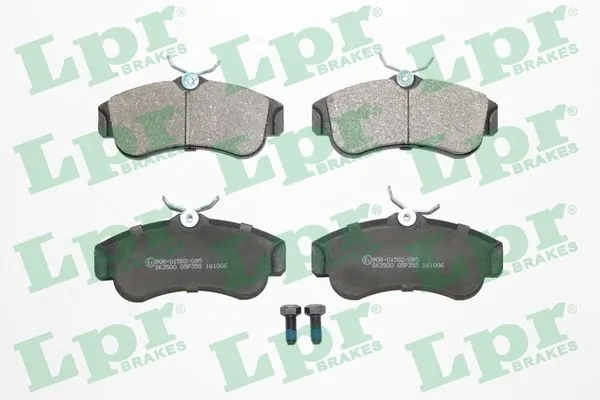 LPR Kit pastiglie freno, Freno a disco 05P355