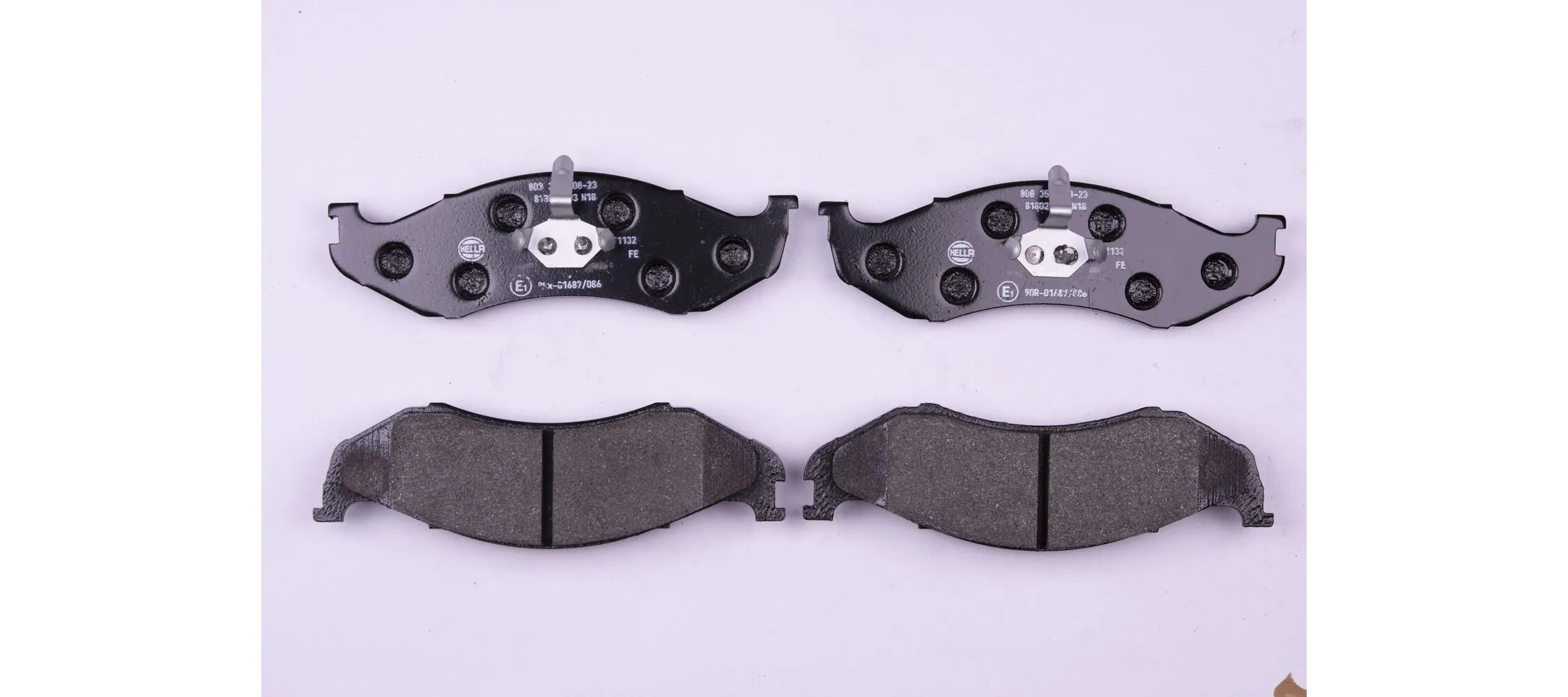 HELLA Kit pastiglie freno, Freno a disco 8DB 355 008-231