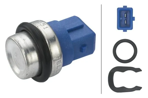 HELLA Sensor, Suhu Bahan Penyejuk 6PT 009 107-551