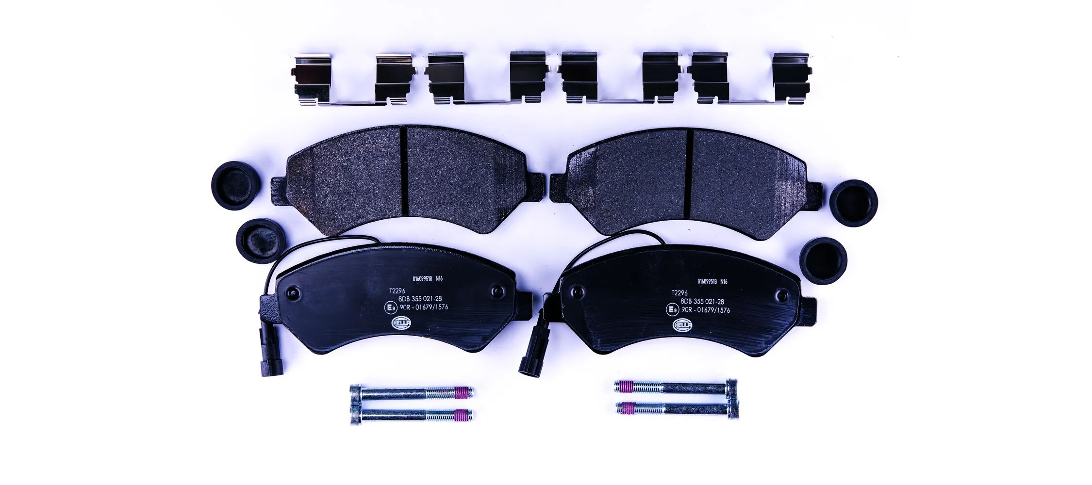 HELLA 刹车片 8DB 355 021-281