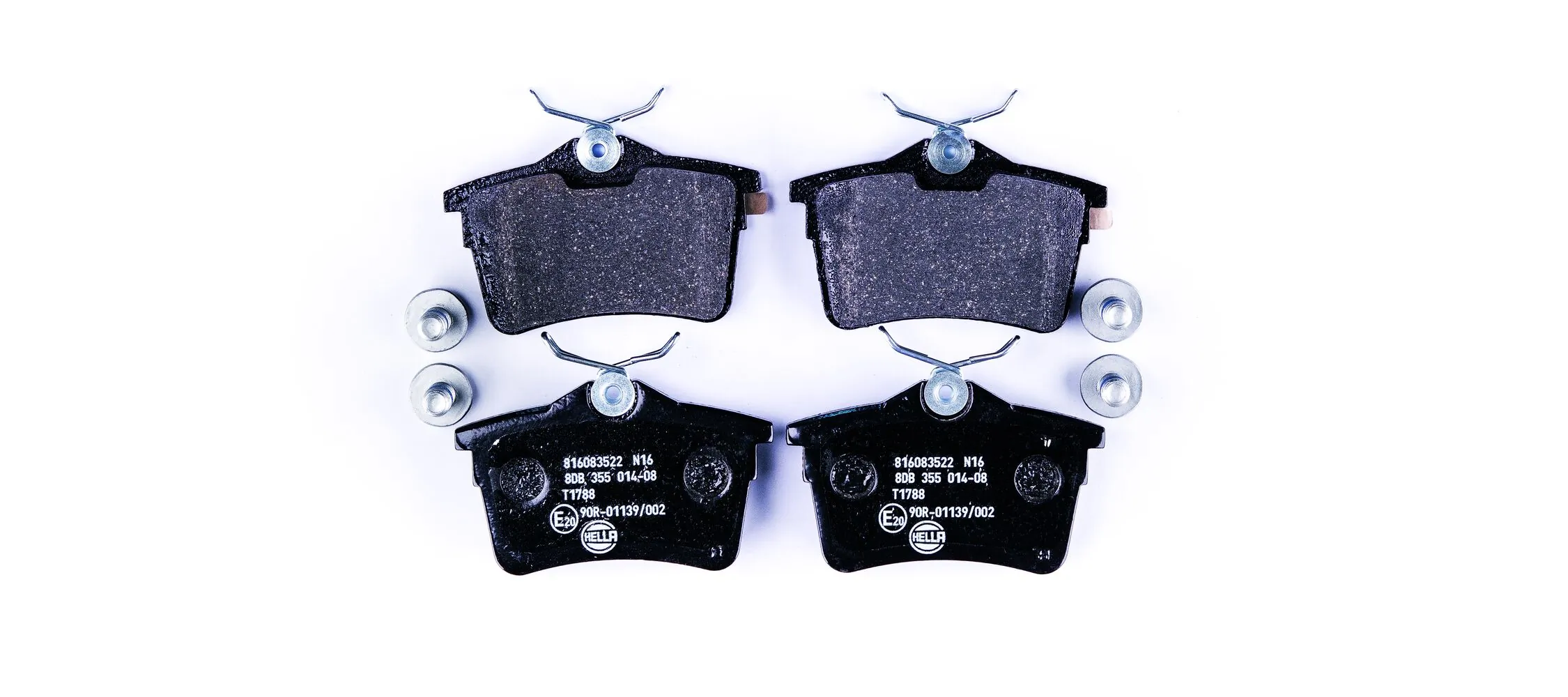 HELLA Set Pad Brek, Brek Piring 8DB 355 014-081