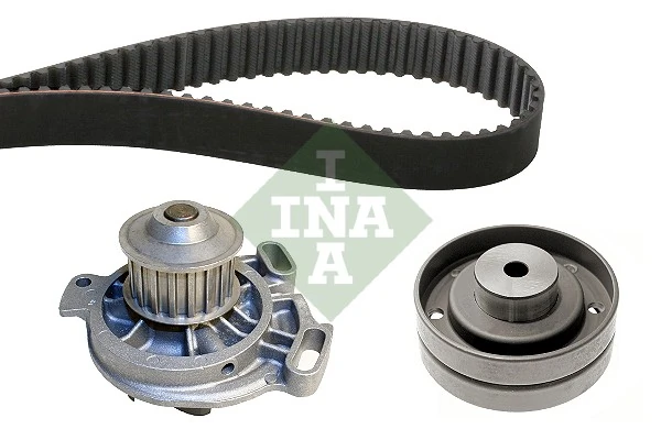 Schaeffler INA Bomba de agua + kit correa distribución 530 0153 30
