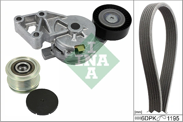 Schaeffler INA V-벨트 프레임 세트 529 0465 20