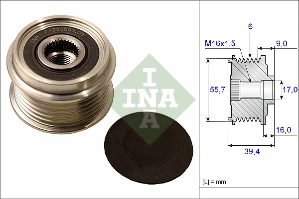 Schaeffler INA Alternatör serbest hareketi 535 0060 10