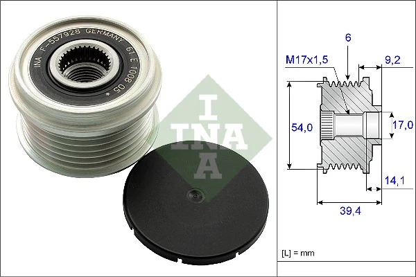 Schaeffler INA Alternatör serbest hareketi 535 0151 10