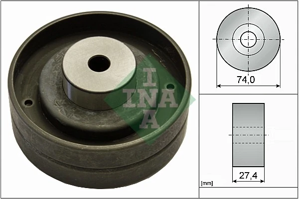 Schaeffler INA Polea inversión/guía, correa distribución 532 0051 10