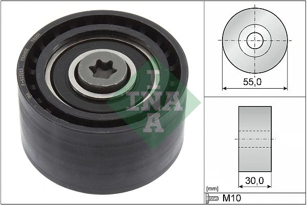 Schaeffler INA גלגלת הסטה/הובלה, רצועת תזמון 532 0874 10