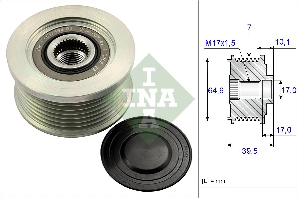 Schaeffler INA Alternatör serbest hareketi 535 0177 10
